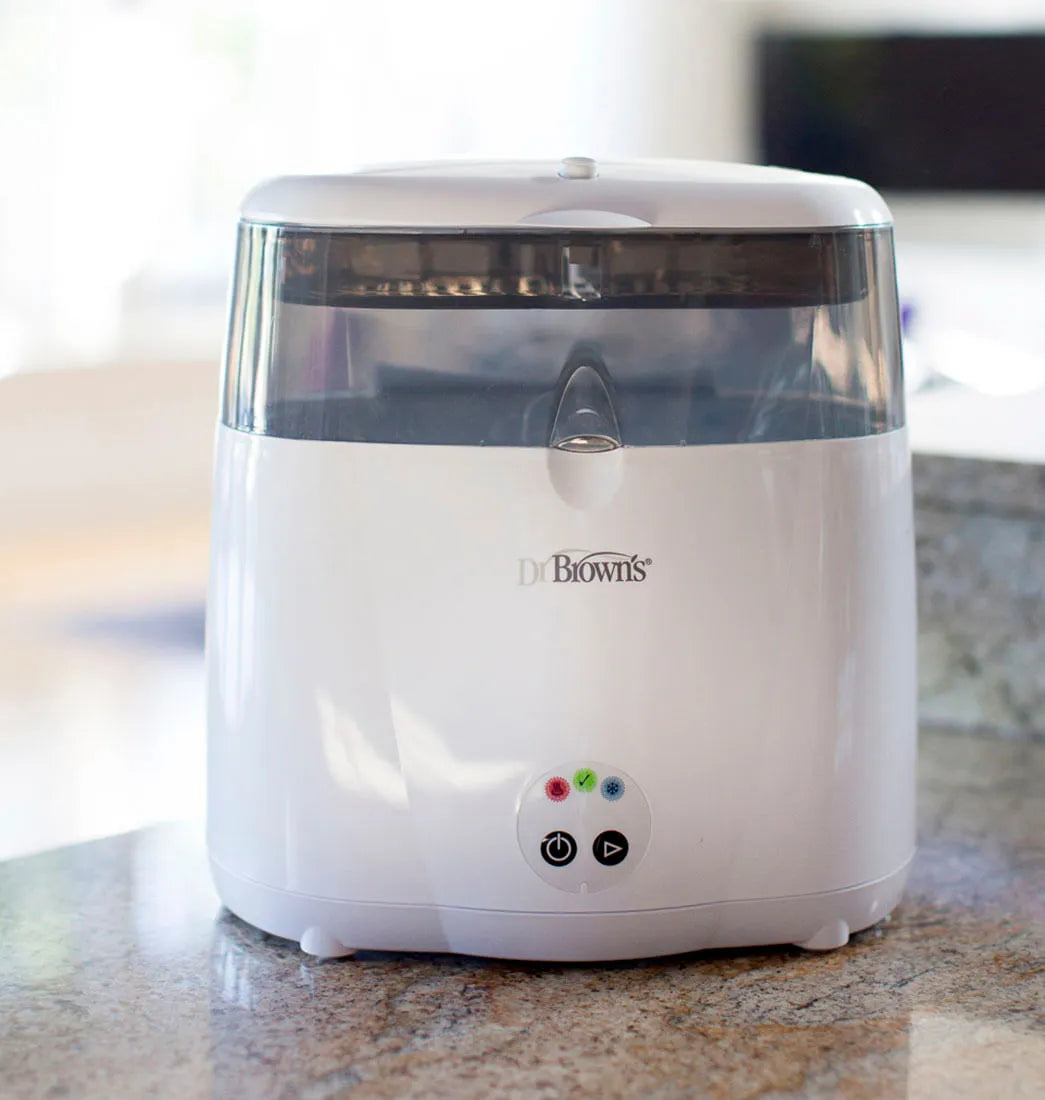 Esterilizador de Teteros Eléctrico Indicador Ciclo - Dr. Brown's