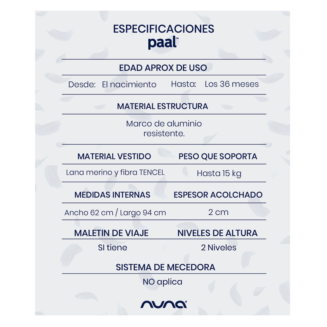 Cuna Corral Portátil Paal Negro - Nuna