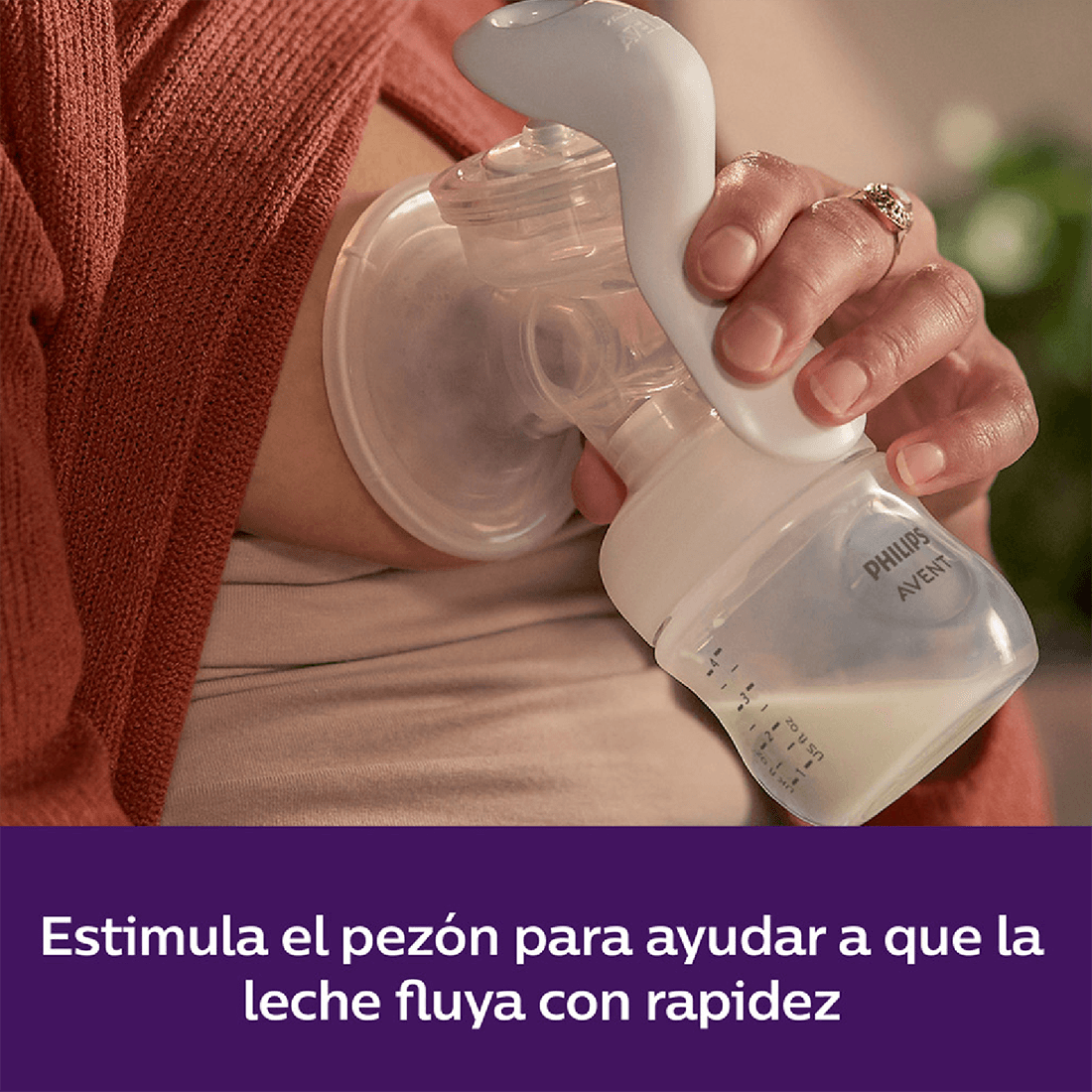 Extractor de Leche Manual Blanco 4oz - Avent