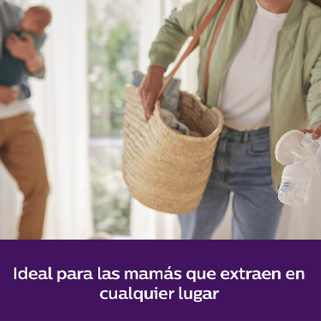 Extractor de Leche Manual Blanco 4oz - Avent