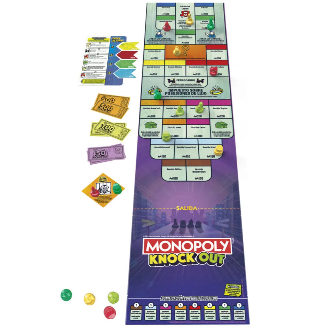 Juego de Mesa Monopoly Knockout