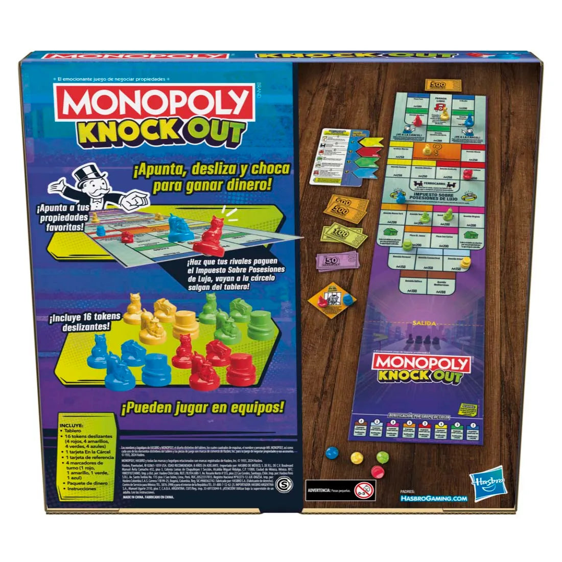 Juego de Mesa Monopoly Knockout