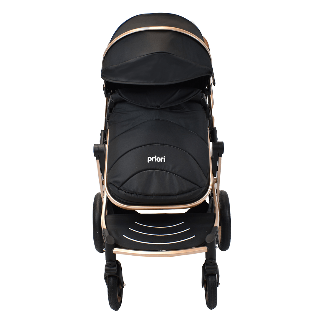 Coche Moisés para Bebé Compacto Mily Negro - Priori