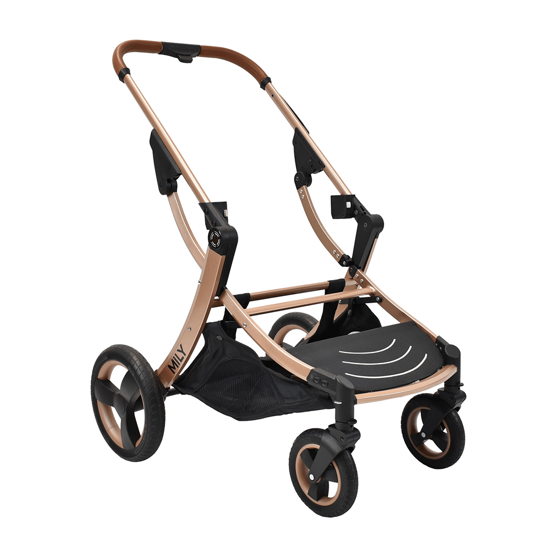 Coche Moisés para Bebé Compacto Mily Negro - Priori