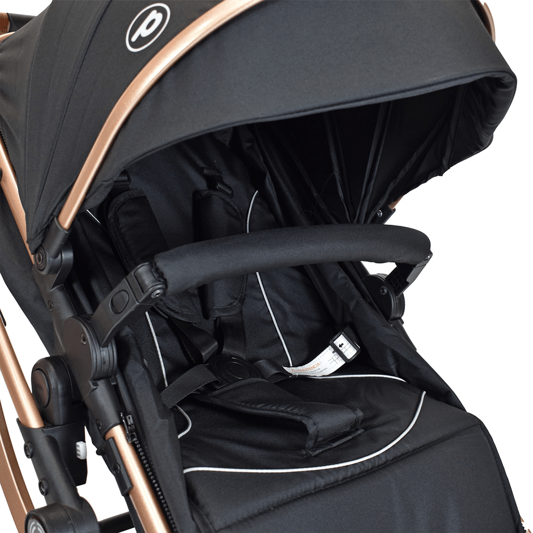 Coche Moisés para Bebé Compacto Mily Negro - Priori