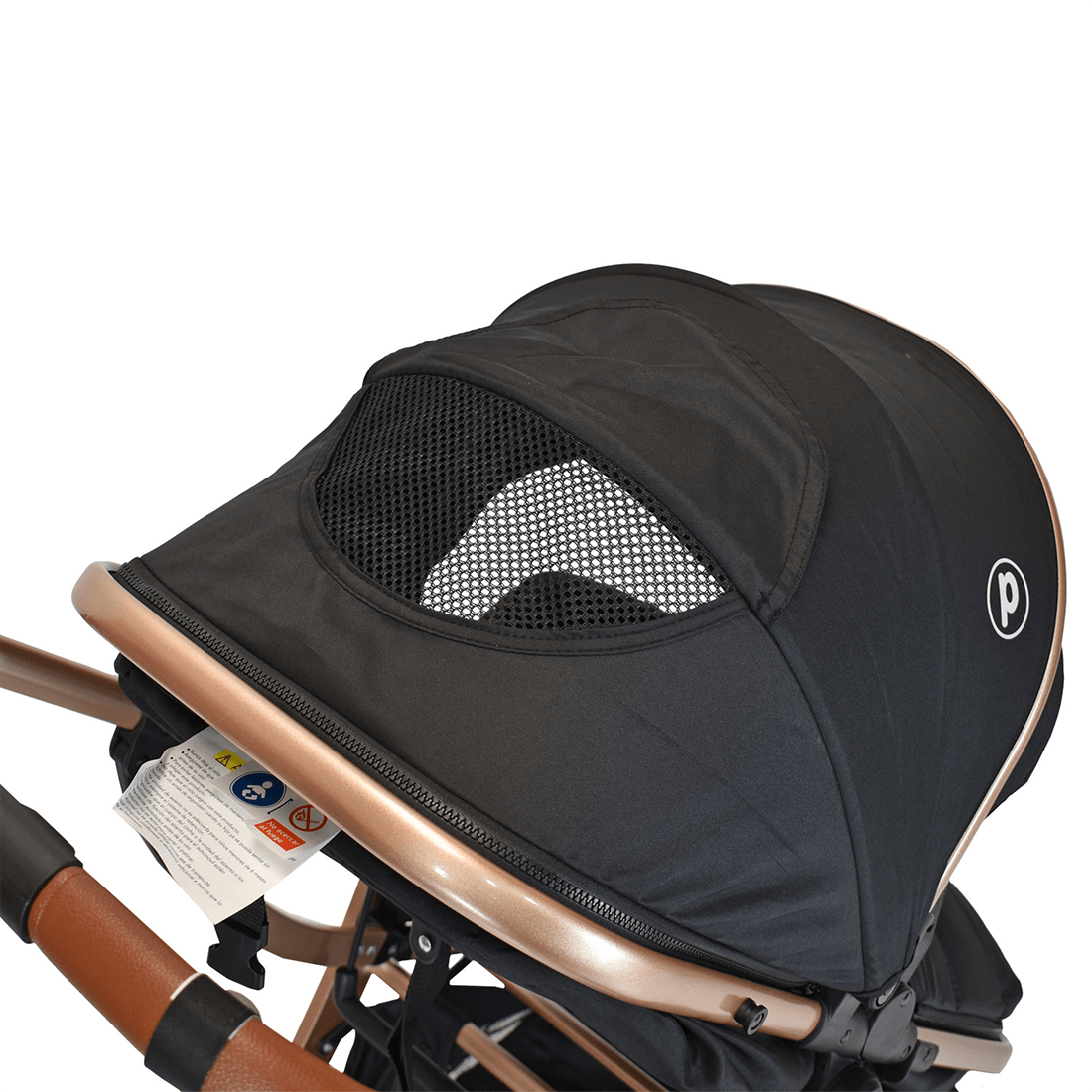 Coche Moisés para Bebé Compacto Mily Negro - Priori