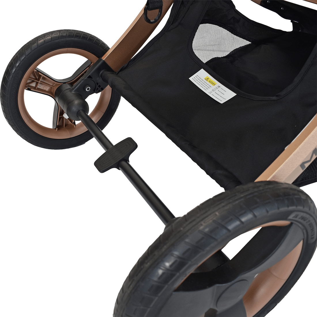 Coche Moisés para Bebé Compacto Mily Negro - Priori