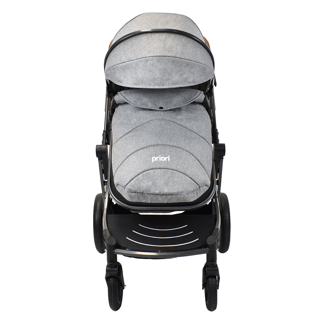 Coche Moisés para Bebé Compacto Mily Gris - Priori