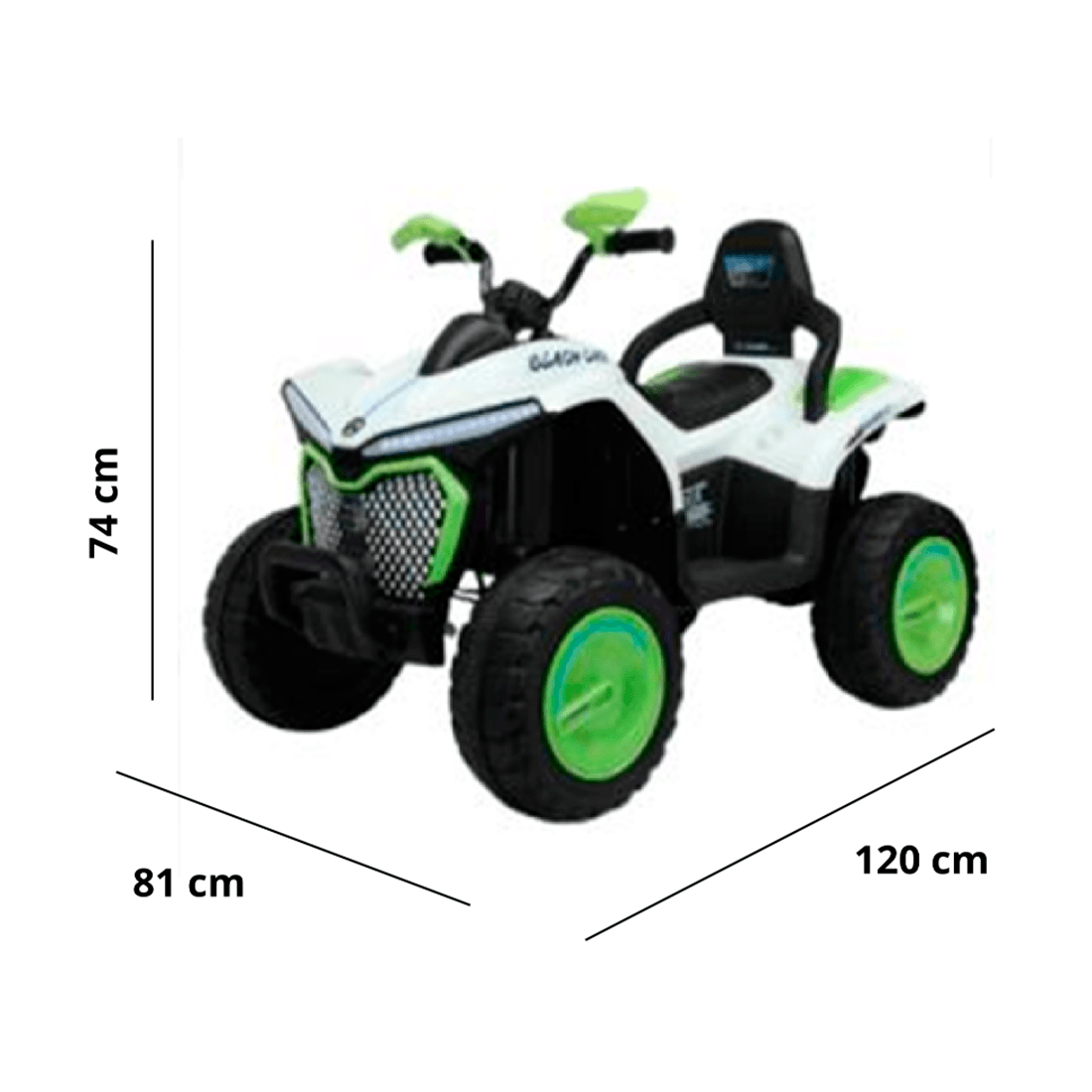 Cuatrimoto Eléctrica Marine 12V Blanco - Prinsel