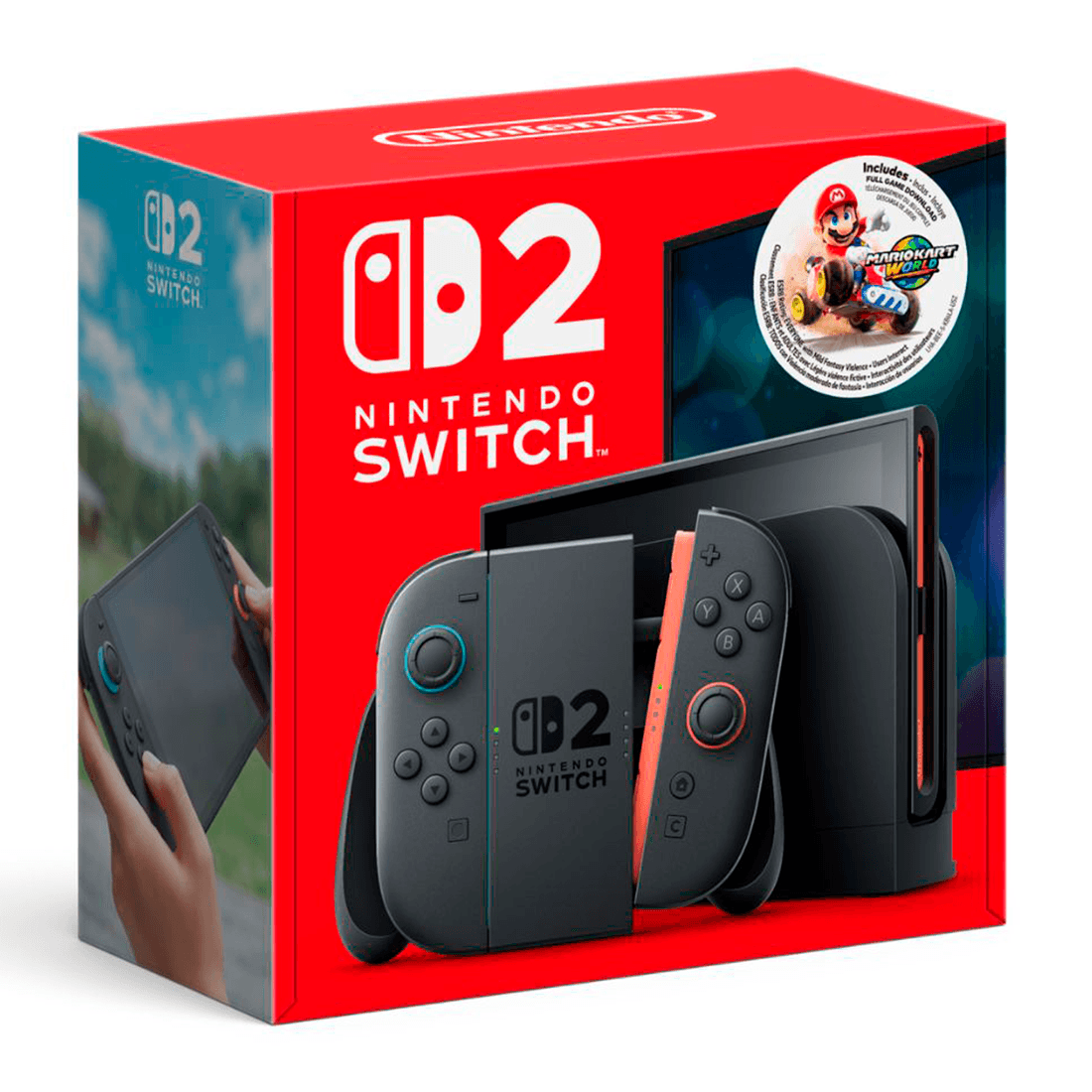 Consola Nintendo Switch 2 + Juego Mario Kart World