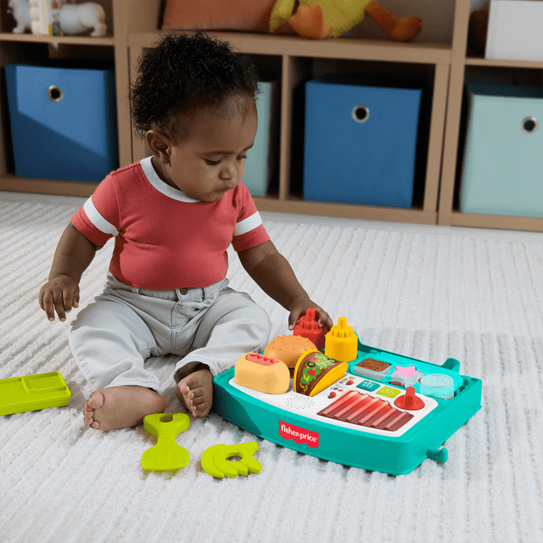 Andadera Aprende Conmigo Carro de Snacks 4 en 1 - Fisher Price