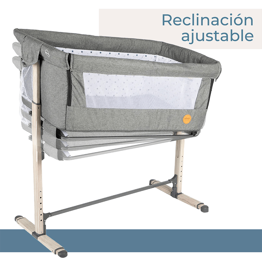 Corral Cuna Better Together Gris Oscuro - Infanti