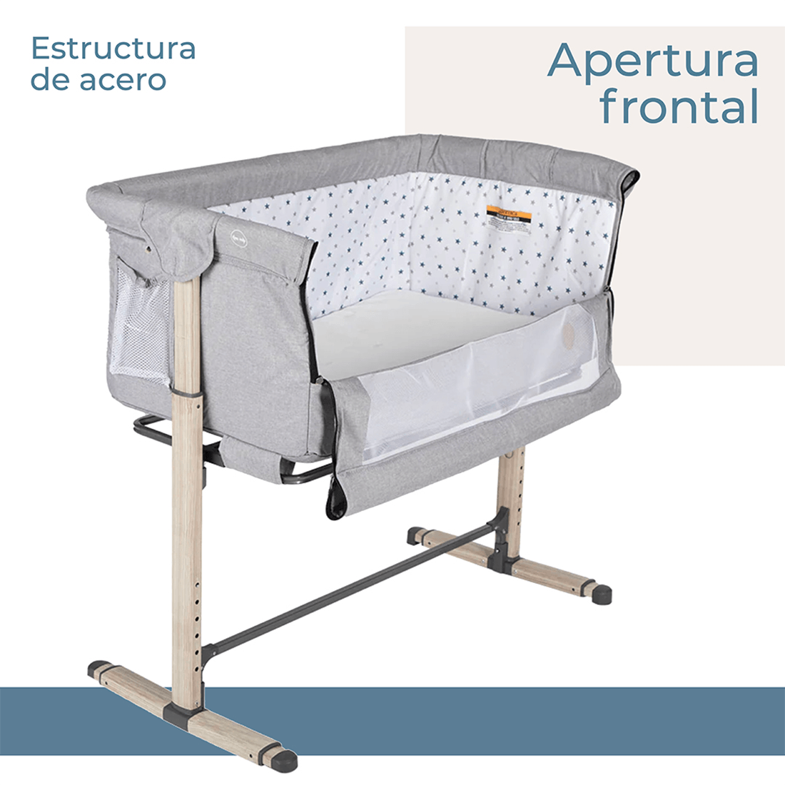 Corral Cuna Better Together Gris Claro - Infanti