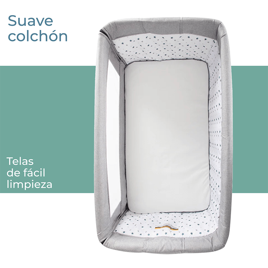 Corral Cuna Better Together Gris Claro - Infanti