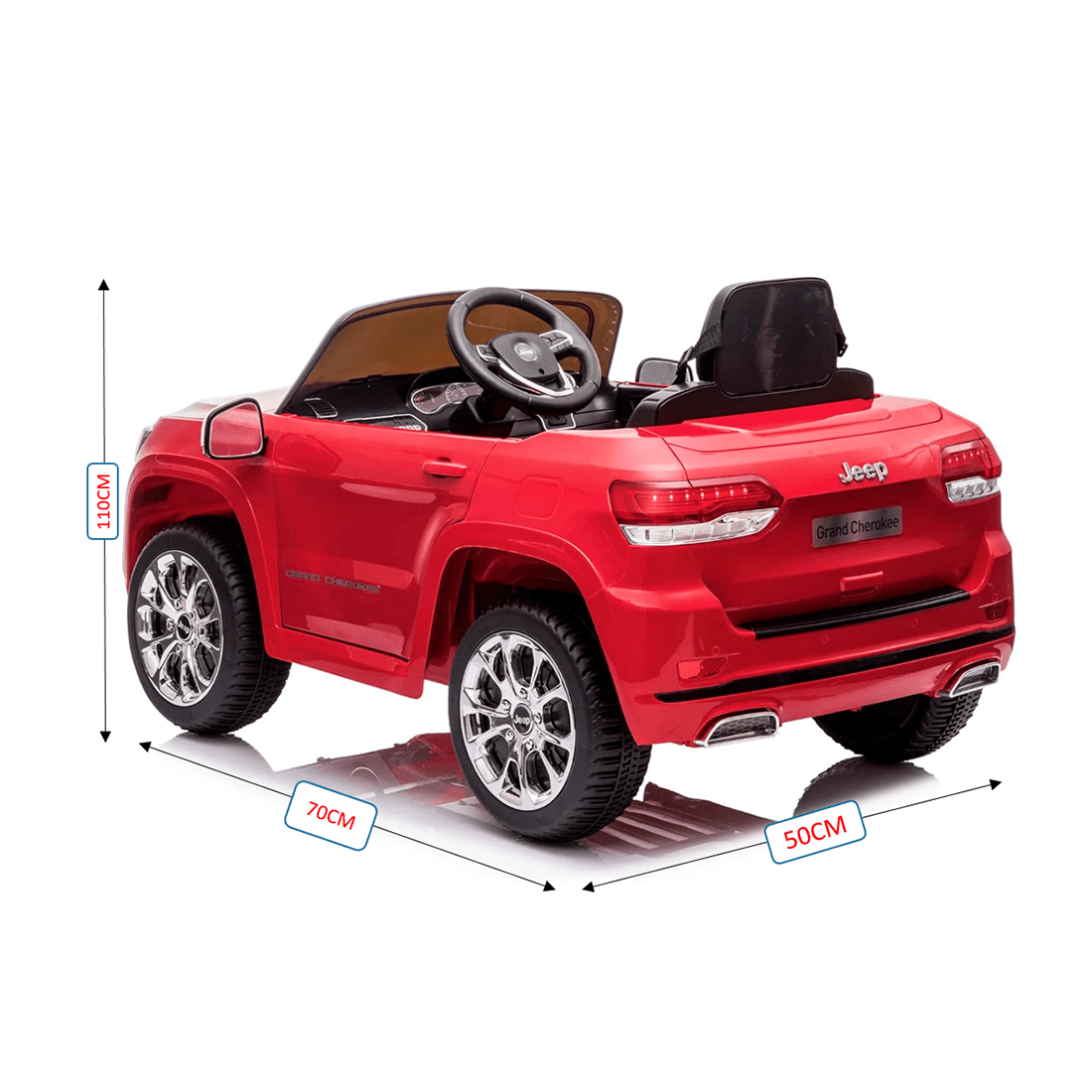 Vehículo Montable Grand Cherokee Rojo - Jeep