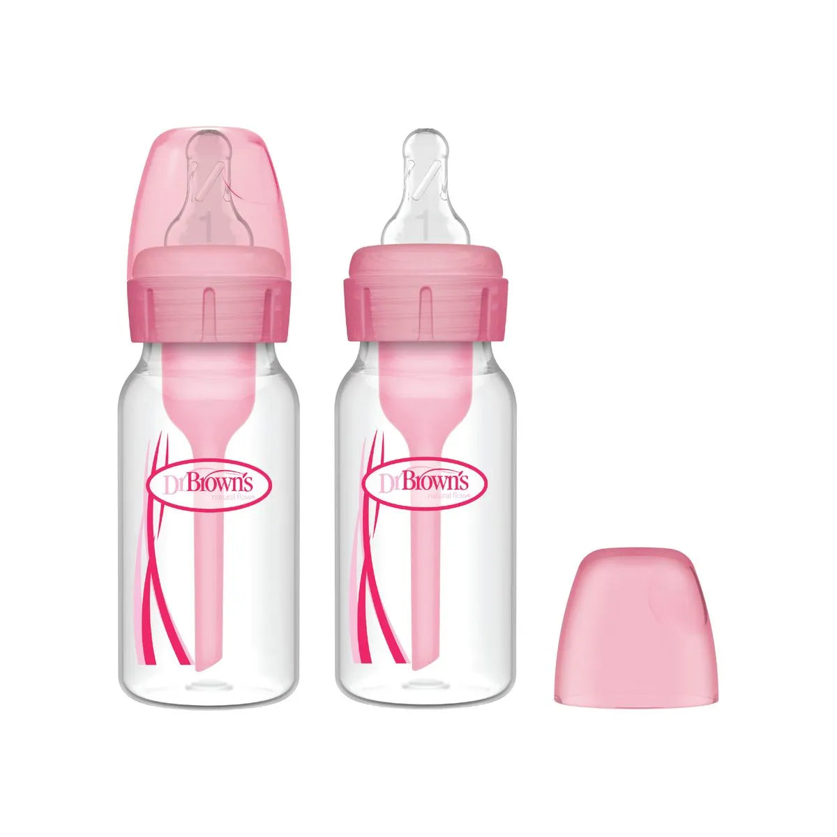 Set X 2 Teteros Dr. Browns Estandar 4 OZ Options + Rosado