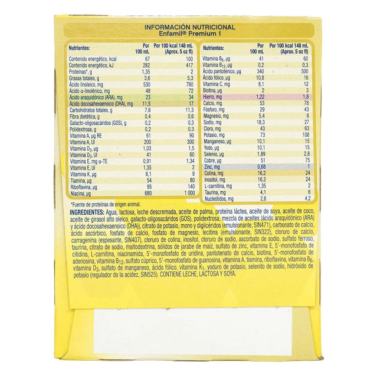 Formula Infantil En Polvo Enfamil Premium 1 X 6 Uds.