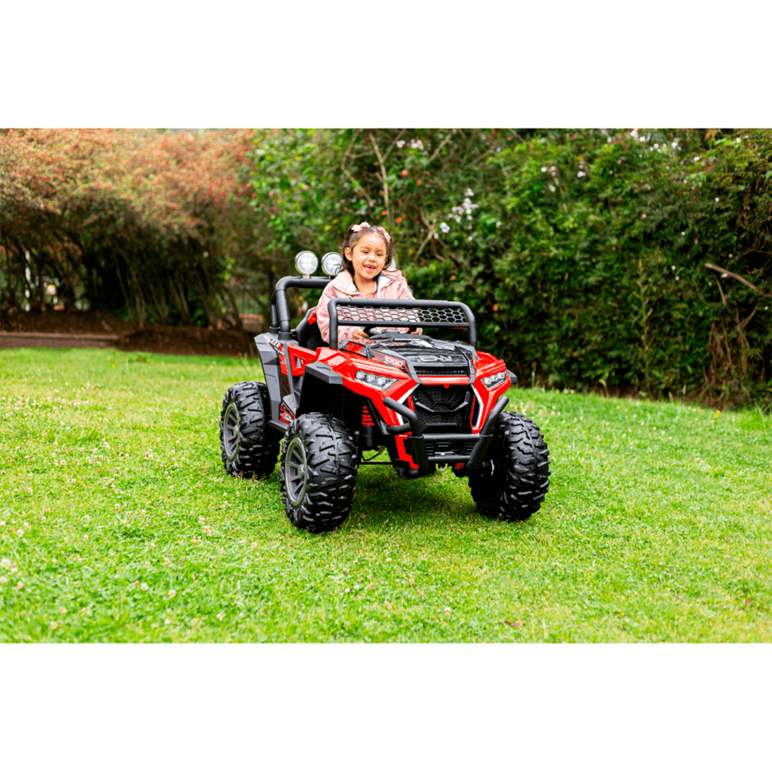 Carro Montable Eléctrico Todoterreno Atomic Rojo 12V - Prinsel