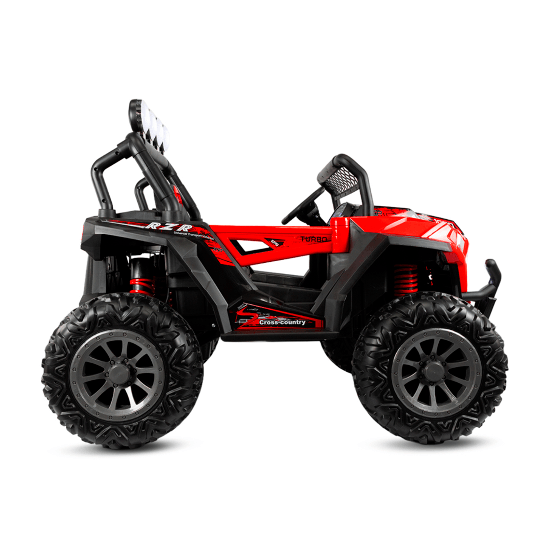 Carro Montable Eléctrico Todoterreno Atomic Rojo 12V - Prinsel