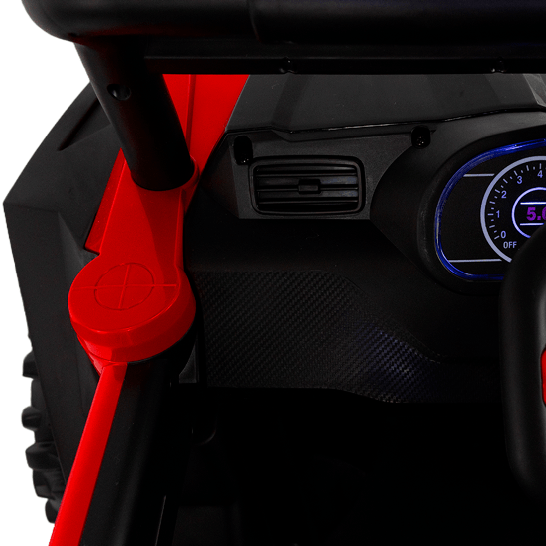 Carro Montable Eléctrico Todoterreno Atomic Rojo 12V - Prinsel
