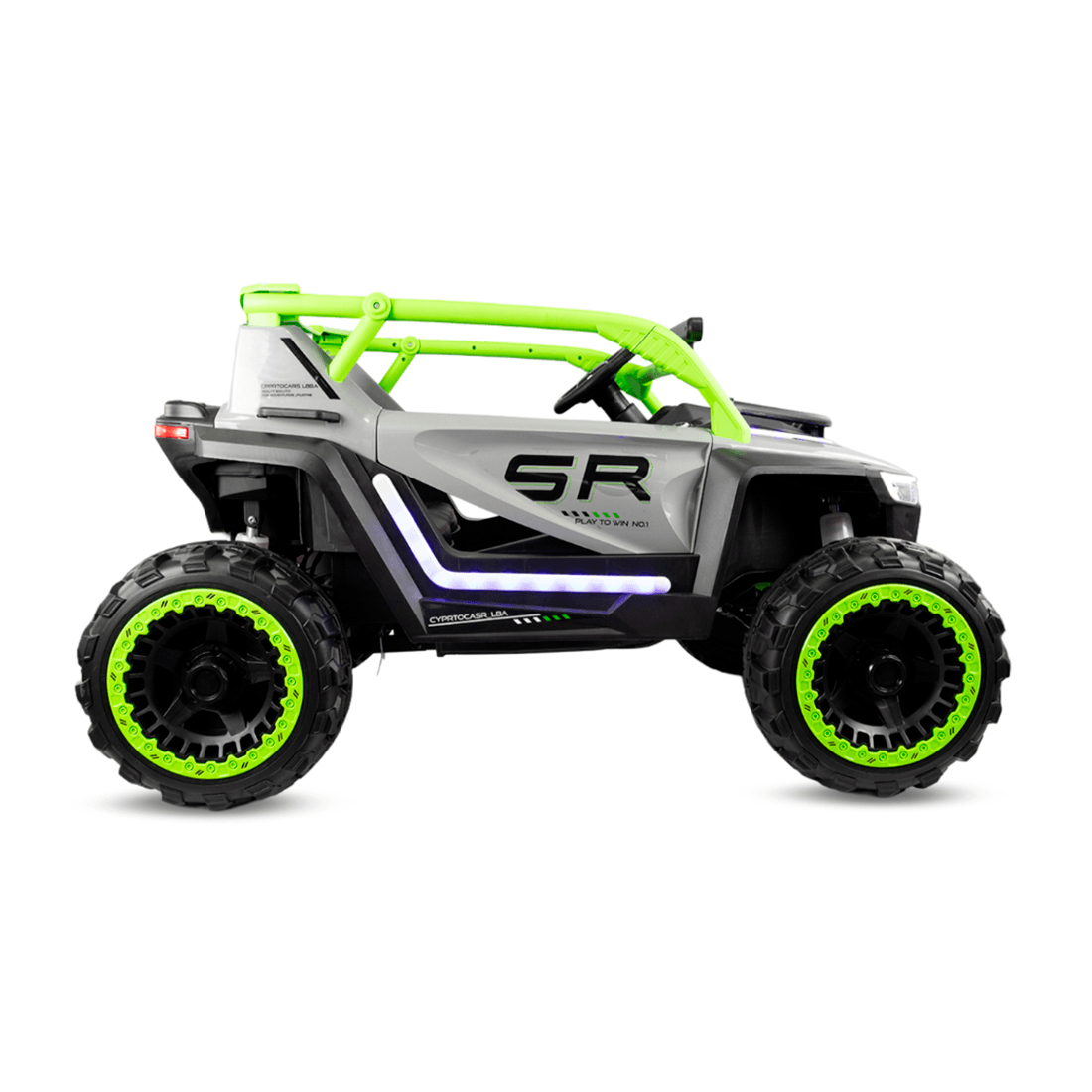 Carro Montable Eléctrico Todoterreno Starlight Verde 12V - Prinsel