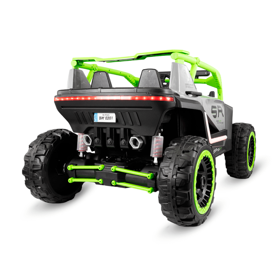 Carro Montable Eléctrico Todoterreno Starlight Verde 12V - Prinsel