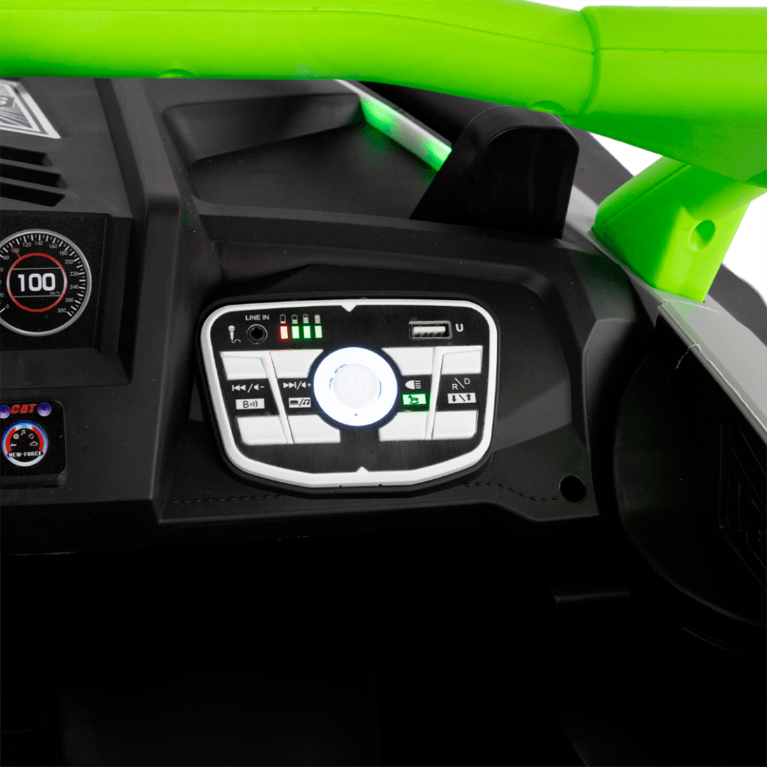 Carro Montable Eléctrico Todoterreno Starlight Verde 12V - Prinsel
