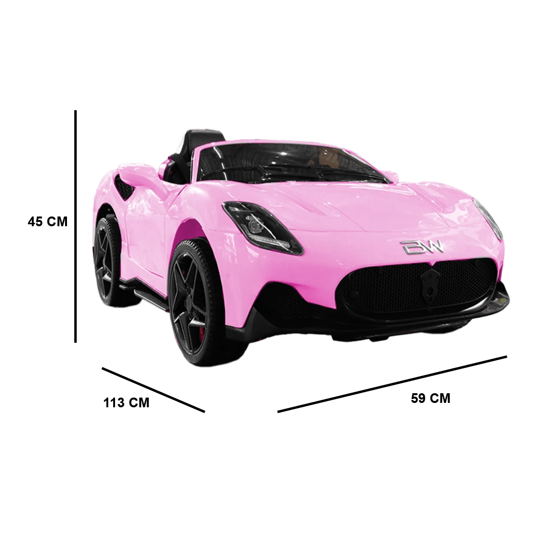 Carro Montable Eléctrico Viper X Rosa 12V - Prinsel