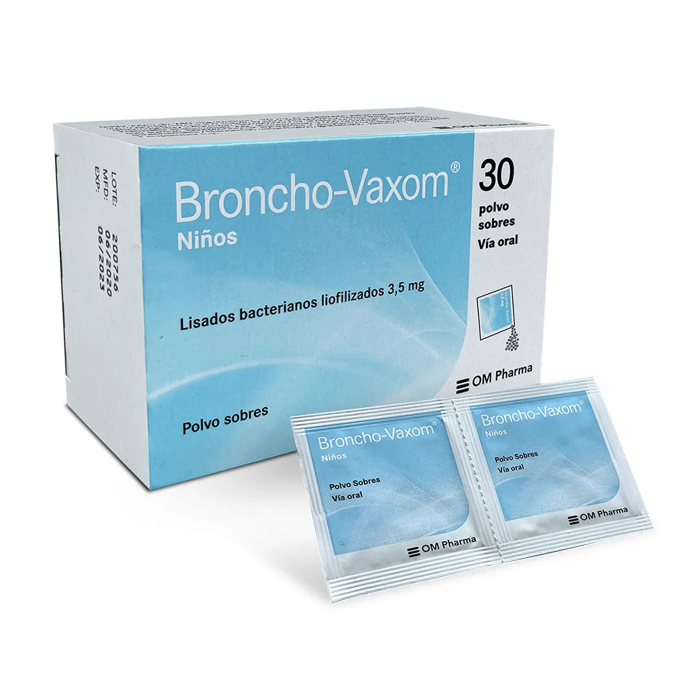 Broncho Vaxom Niños 3.5 mg caja x sobres polvo oral