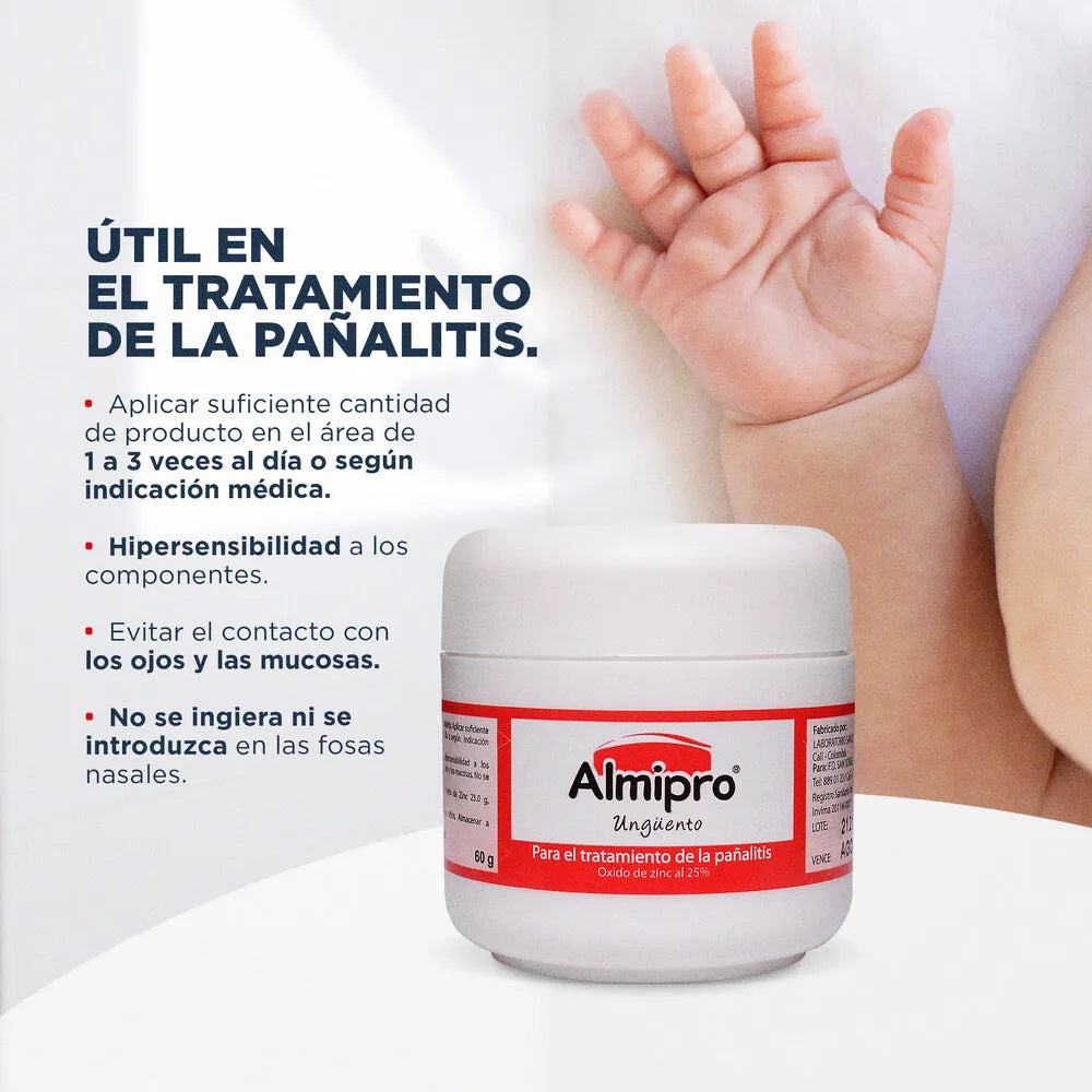 Crema Antipañalitis Almipro 390 g