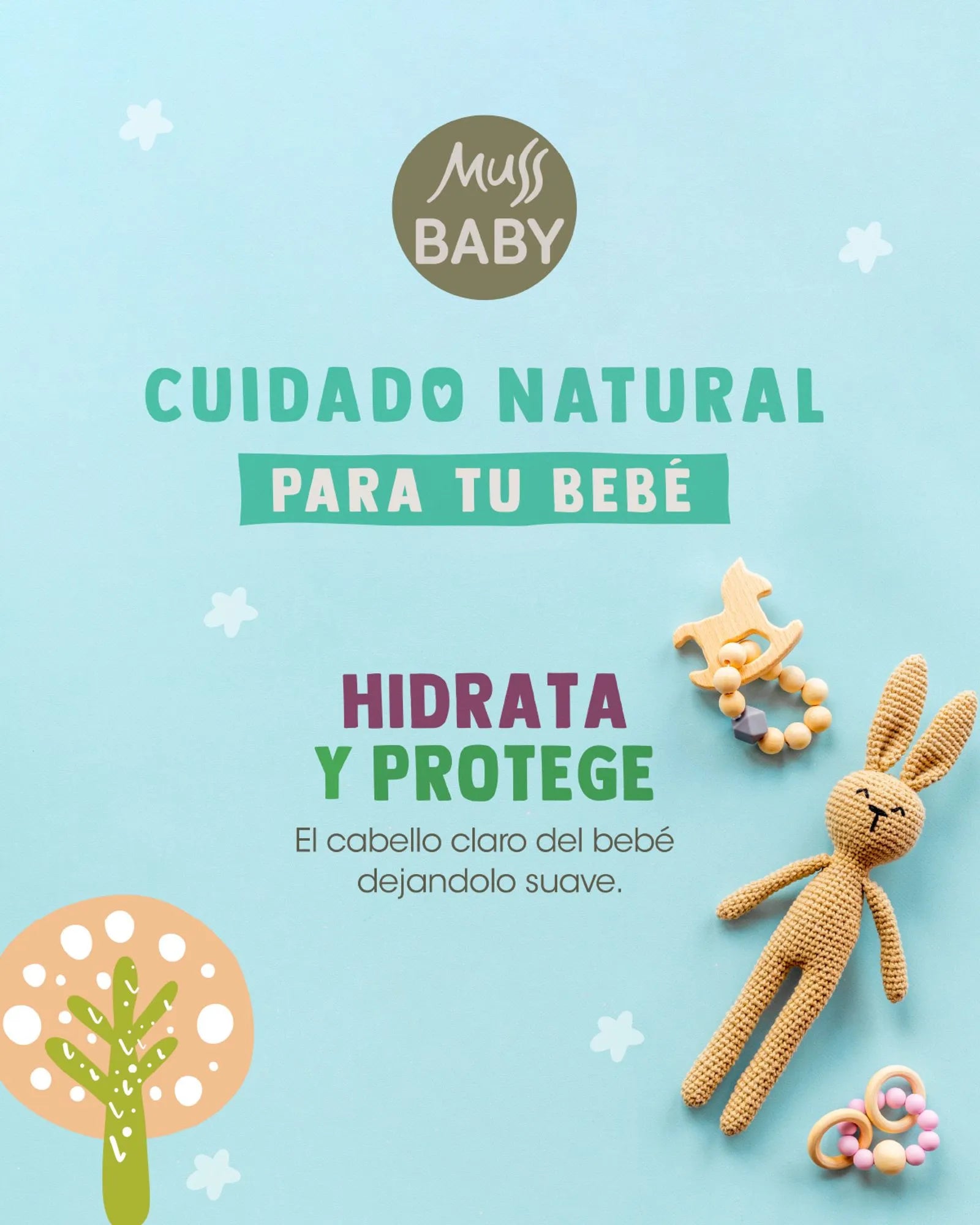 Shampoo Muss Baby Manzanilla 750 mL