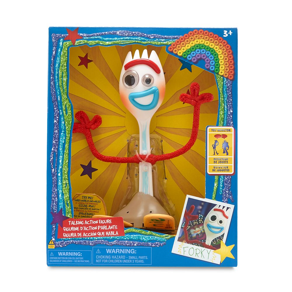 Forky Interactive Talking Action Figure – Toy Story – 17,8 cm