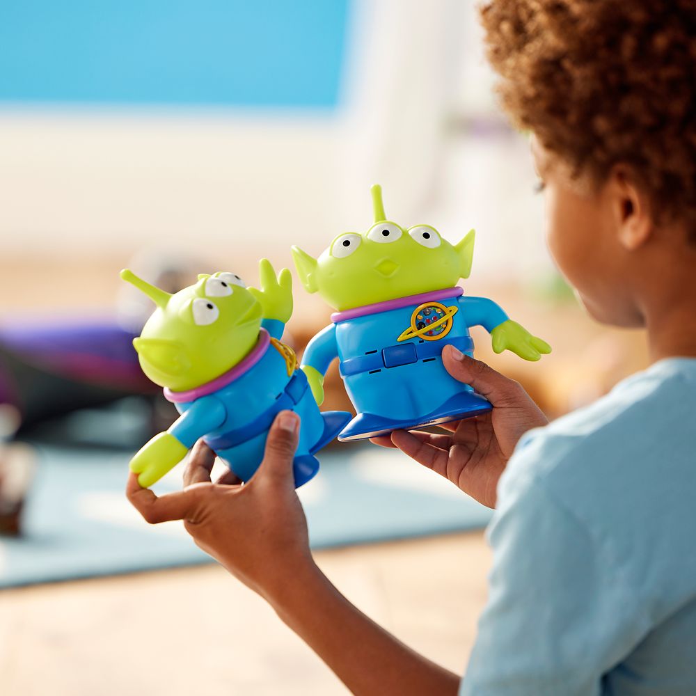 Set de Figuras de Acción Parlantes Interactivas Alien de Toy Story – 17,8 cm