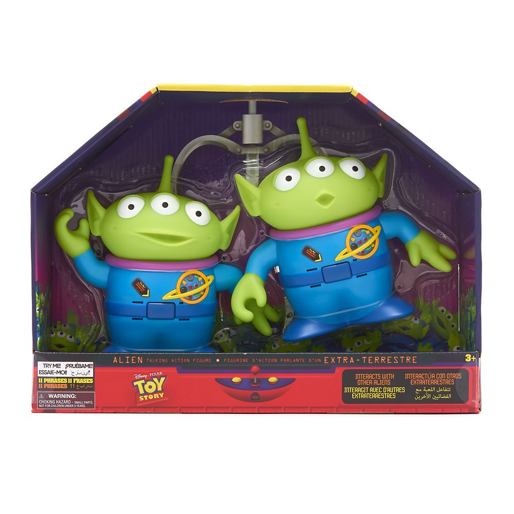 Set de Figuras de Acción Parlantes Interactivas Alien de Toy Story – 17,8 cm