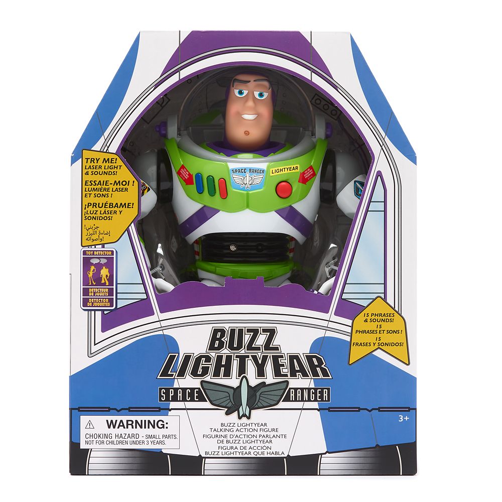Figura de Acción Parlante Buzz Lightyear Disney