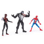 Set de Figuras de Acción Parlantes de Spider-Man, Venom y Miles Morales – Marvel Power Icons