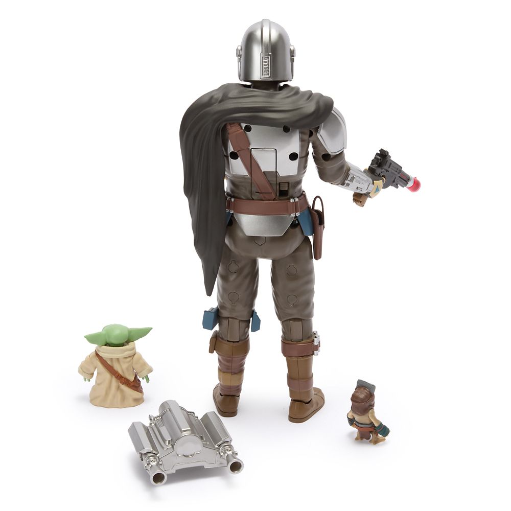 Set de The Mandalorian, Grogu y Minch con luces y sonidos · Star Wars