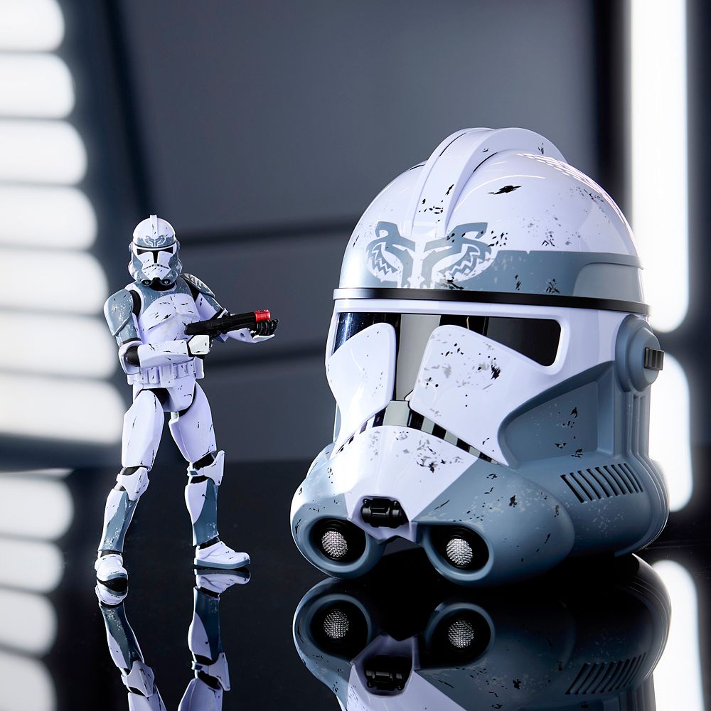 Figura Clone Trooper del Batallón 104 con voz · Star Wars Power Force