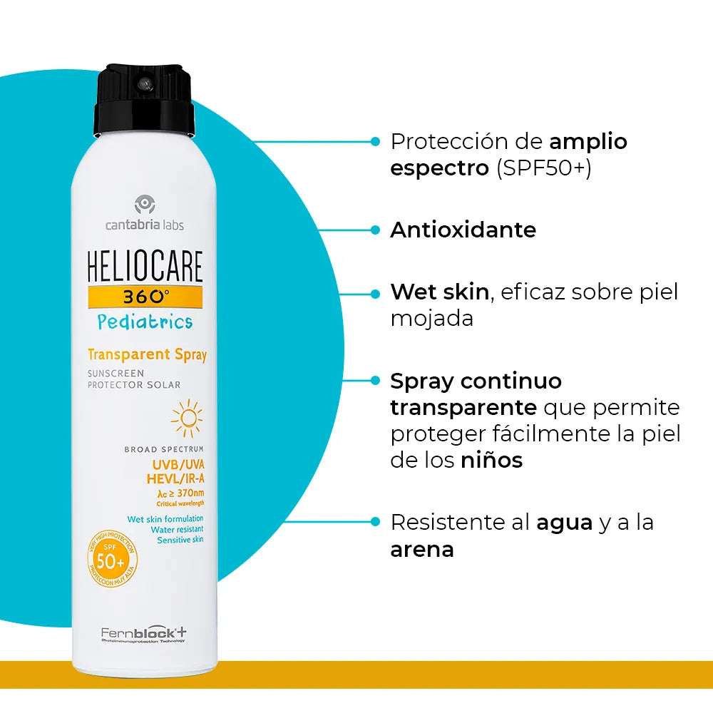 Heliocare 360 Pediatrics Spray SPF 50+ – Cantabria Labs 200 mL