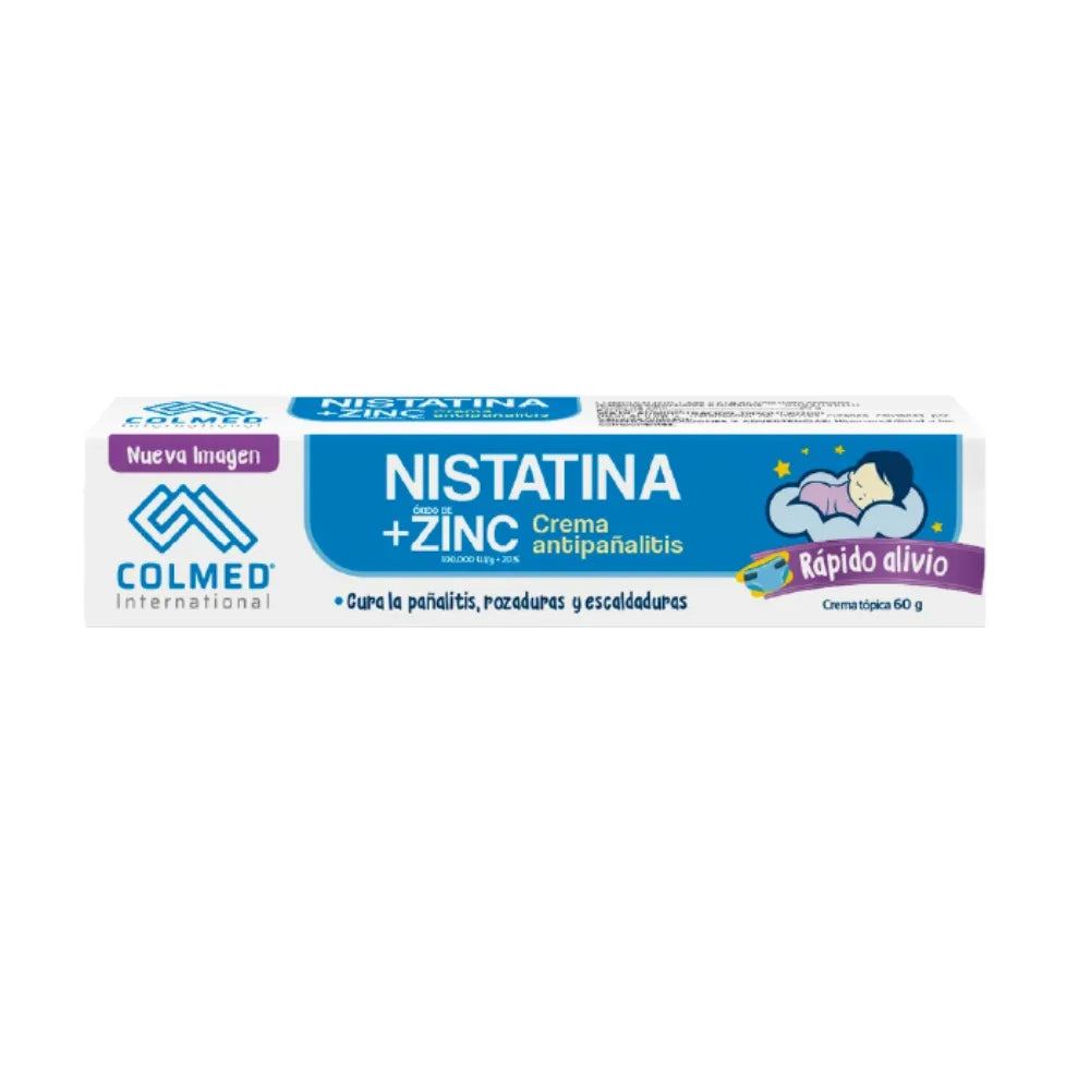 Nistatina + Óxido de Zinc (Colmed) 60 g