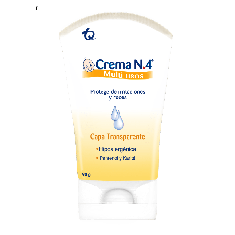 Crema N°4 Antipañalitis Multiusos tubo 90 g