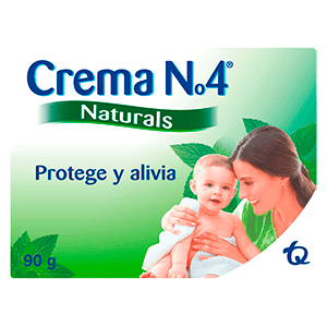 Crema N°4 Antipañalitis Natural tubo 90 g