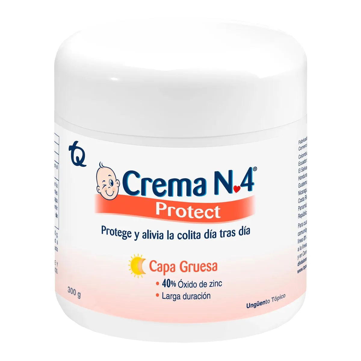 Crema N°4 Antipañalitis Protect 300 g