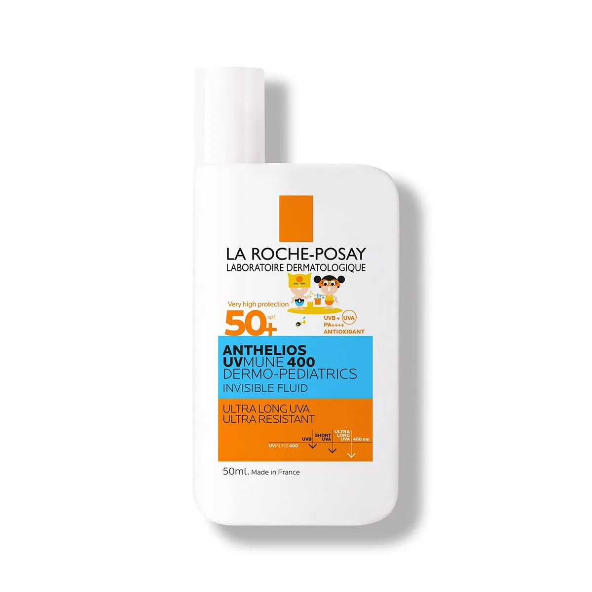 Anthelios UvMune 400 fluido dermopediátrico SPF 50+ 50 mL – La Roche-Posay