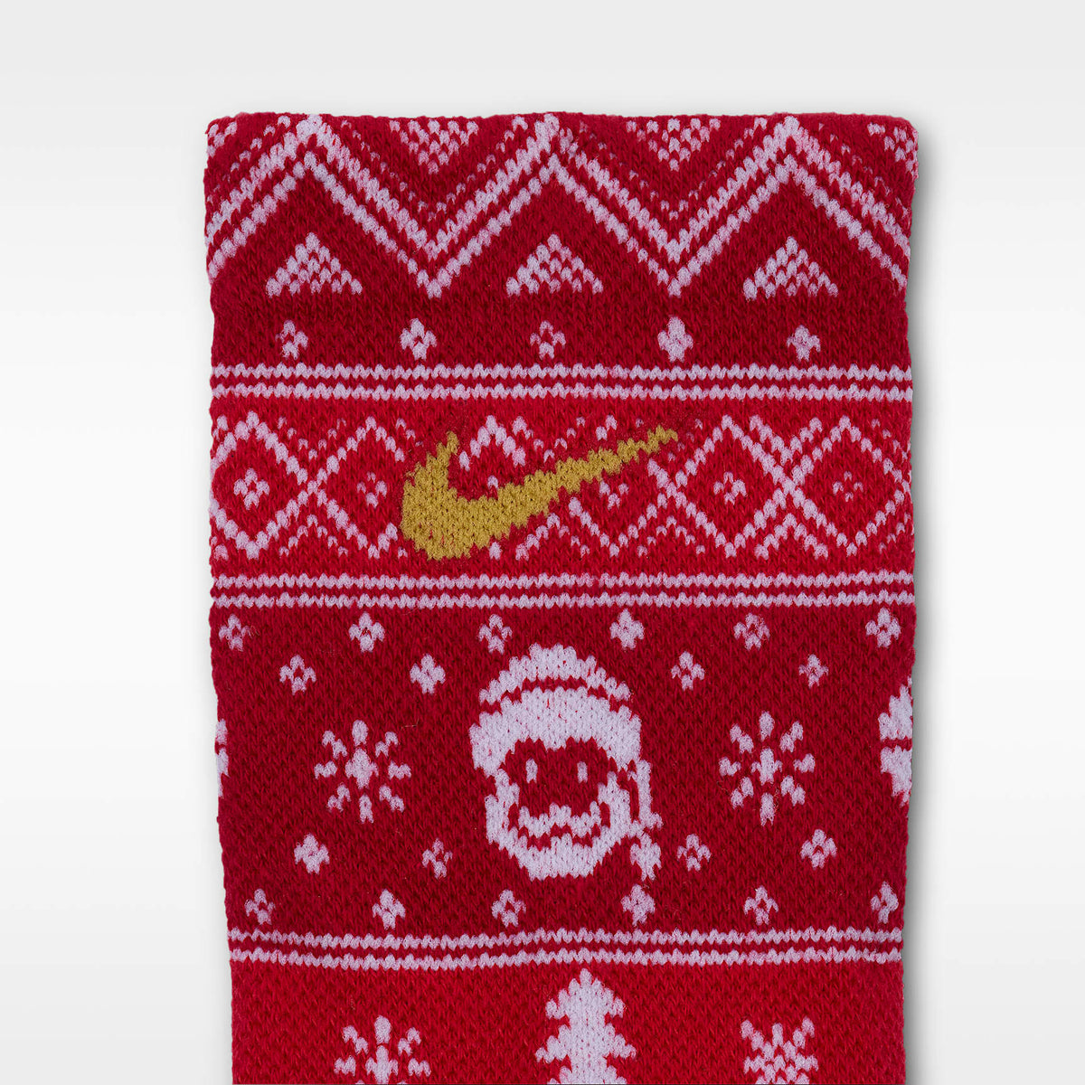 Calcetas Dri-FIT Holiday Elite para niños talla pequeña Nike – Rojo gimnasio – vista 4