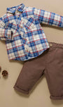 Pantalón Chino Clásico Purebaby Oak para Bebé y Niño