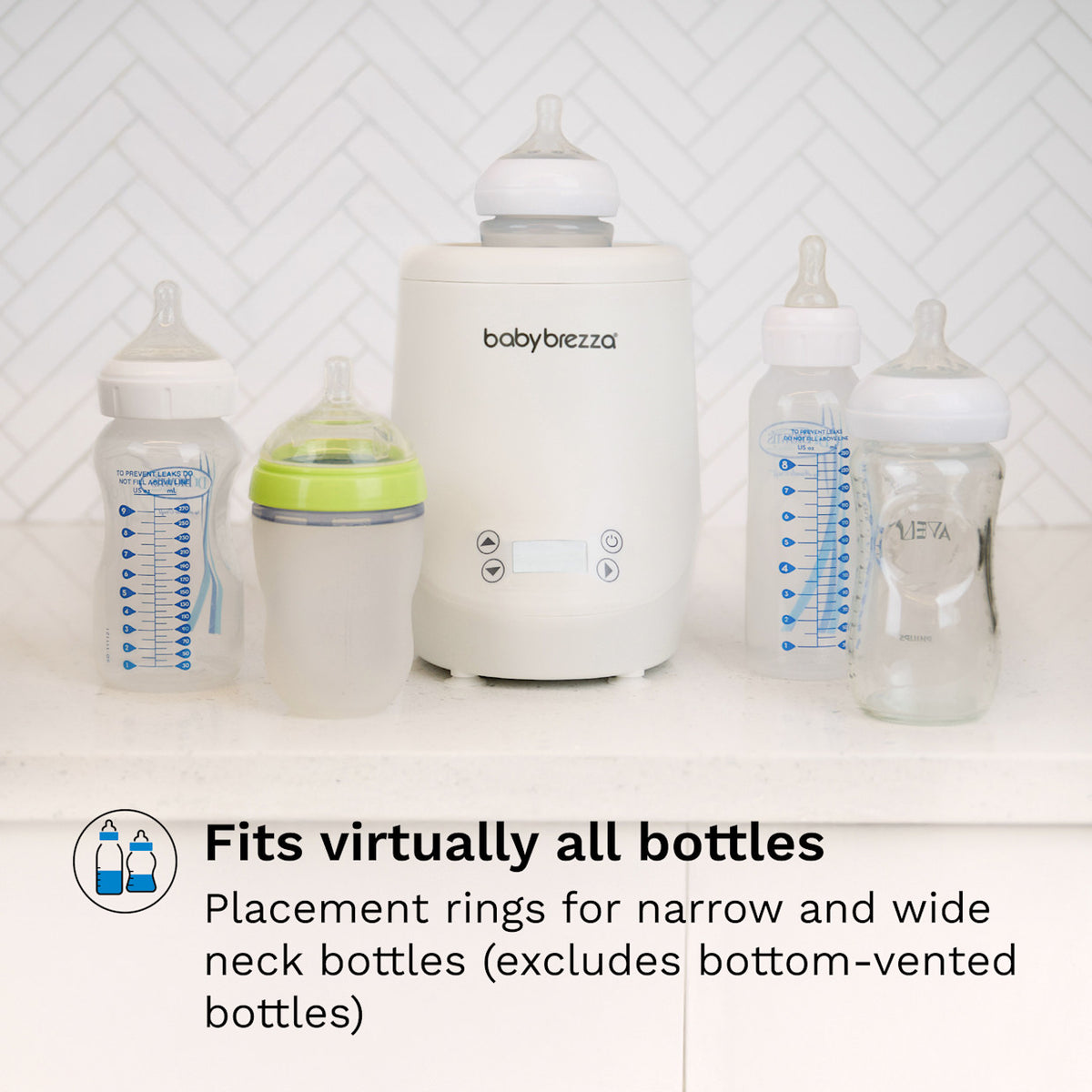 Calentador de biberones sin agua Baby Brezza AirSwirl