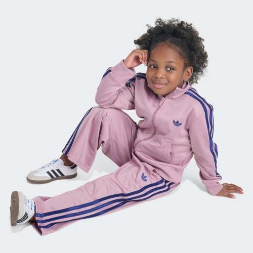 Conjunto adidas 2-Piece Long Sleeve Jacket & Wide Leg Firebird Pant Set KL6267