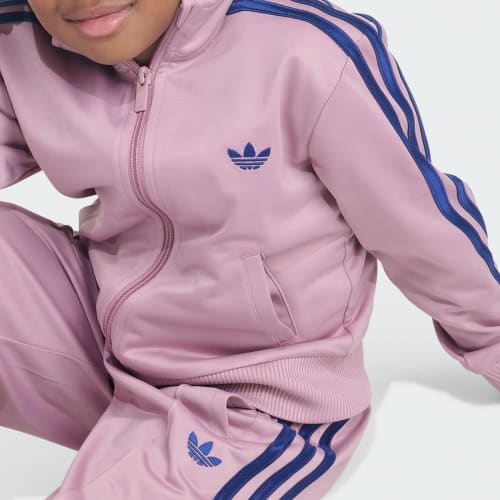 Conjunto adidas 2-Piece Long Sleeve Jacket & Wide Leg Firebird Pant Set KL6267