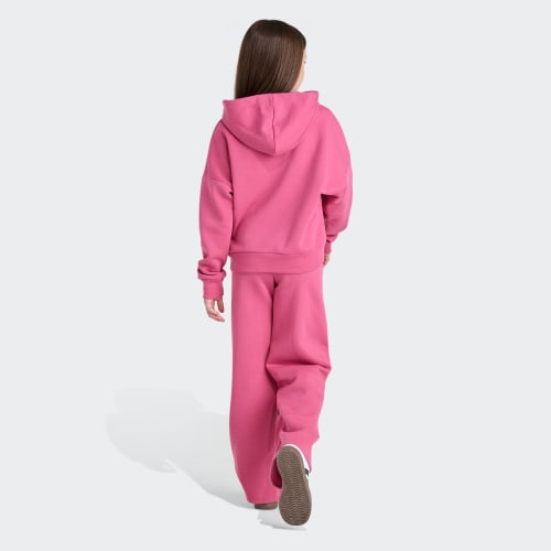 Conjunto adidas Minimal Logo Hooded Pullover & Pant para Niñas KL6986